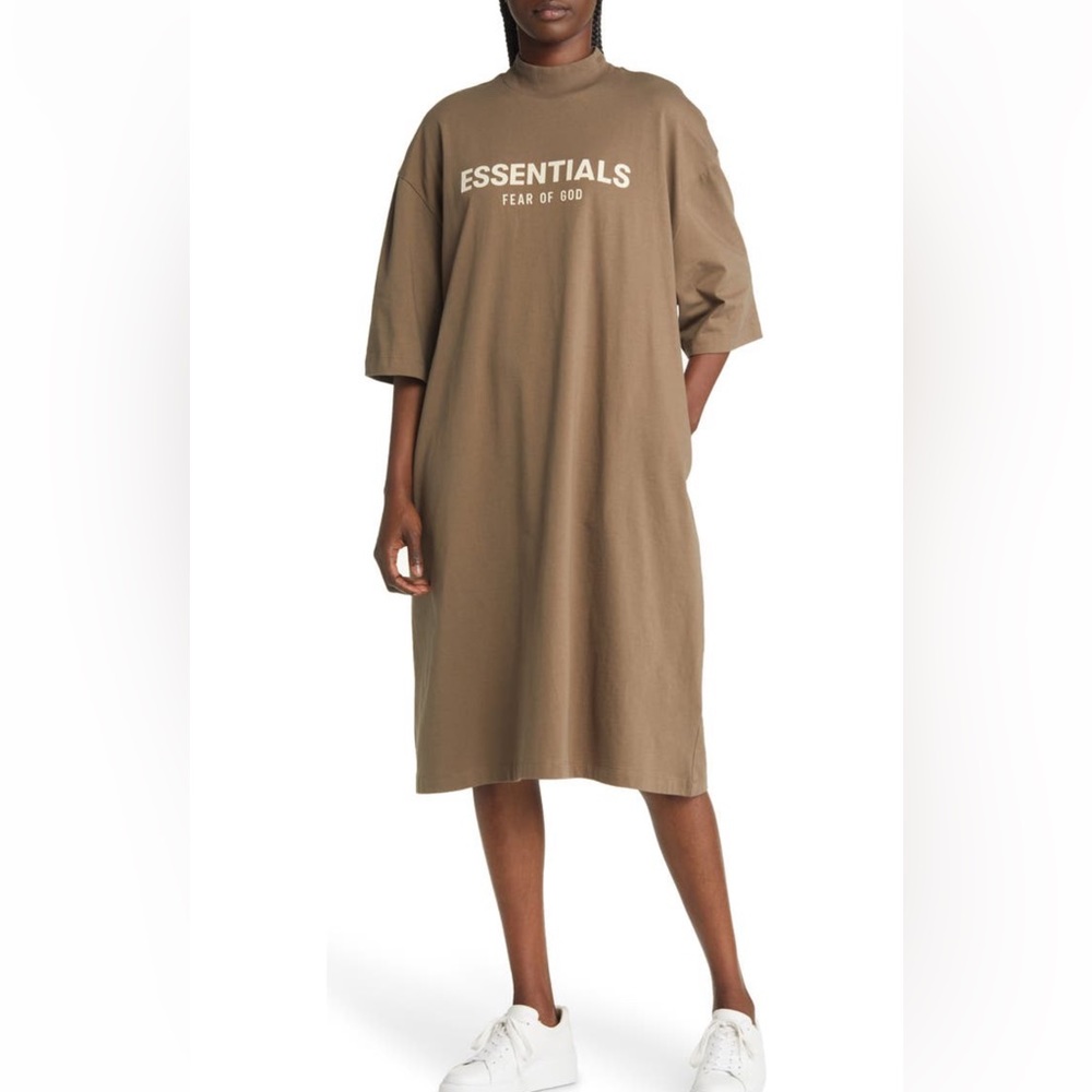 Fear Of God Essentials Graphic T-Shirt Dress